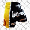 FIGHTERS - Shorts de boxe thai / Elite Muay Thai / Noir-Jaune