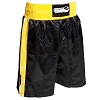 FIGHT-FIT - Short de Boxe / Noir-Jaune