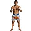 FIGHTERS - Muay Thai Shorts / Bulls / Weiss-Blau