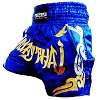 FIGHTERS - Pantaloncini Muay Thai / Blu-Oro