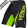 Venum - Fightshorts MMA Short / Challenger / Schwarz-Neo / Small