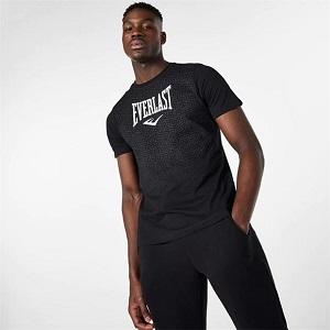 Everlast - T-Shirt / Geo Print / Noir / Small