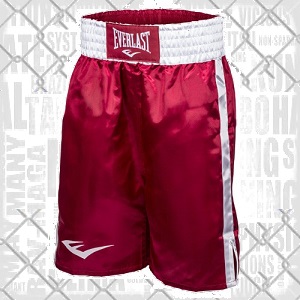 Everlast - Pro Shorts / Rojo-Blanco / Large