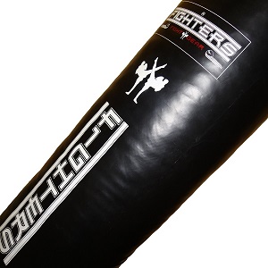 FIGHTERS - Saco de boxeo / Performance / sin relleno / 150 cm / negro