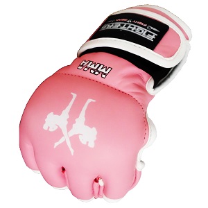 FIGHTERS - MMA Handschuhe / Elite / Pink / Small