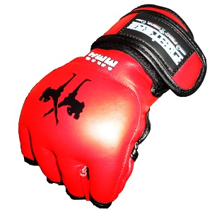 FIGHTERS - MMA Gloves / Elite / Red / Medium