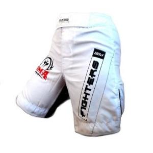 FIGHTERS - Pantaloncini da MMA / Combat / Bianco / Large
