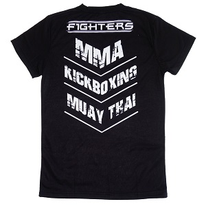 FIGHTERS - Camiseto / Fight Team Invincible / Negro / XL