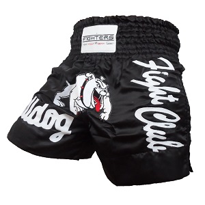 FIGHTERS - Muay Thai Shorts / Bulldog / Schwarz / XS