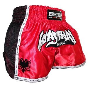 FIGHTERS - Muay Thai Shorts / Elite / Albanien-Shqipëri / Medium