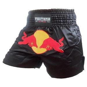 FIGHTERS - Muay Thai Shorts / Bulls / Schwarz / XS