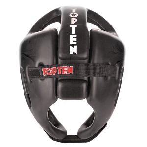 TOP TEN - Casco da Boxe Competition Fight / Nero / Large