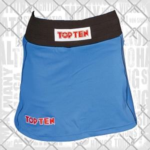 Top Ten - Falda de boxeo para mujer / Azul-Negro / Large