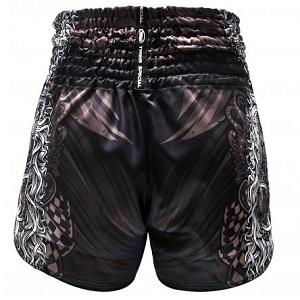 Twins - Muay Thai Short / TTBL RANGDA / Schwarz / Medium