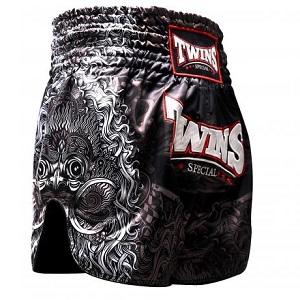 Twins - Muay Thai Short / TTBL RANGDA / Schwarz / Medium