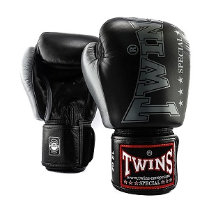 Twins - Boxing Gloves / BGVL-8 / Black / 12 oz