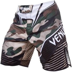 Venum - Fightshorts Pantaloncini da MMA / Camo Hero / Verde-Marrone / Large
