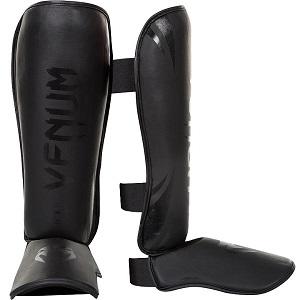 Venum - Shin Guards / Challenger / Black-Matte / XL