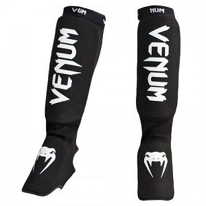 Venum - Schienbein-/Ristschutz / Kontact / Schwarz-Weiss / Medium