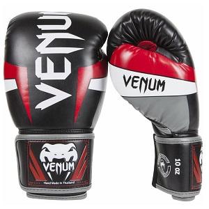 Venum - Gants de Boxe / Elite / Noir-Rouge / 10 oz