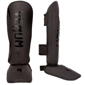 Venum - Schienbeinschutz Kinder / Challenger / Schwarz-Schwarz / Small