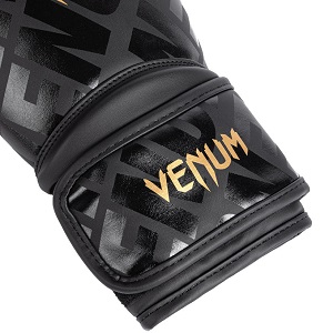 Venum - Guantoni da Boxe / Contender 1.5 XT / Nero-Oro / 12 oz