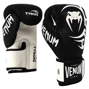 Venum - Boxhandschuhe / Mike Tyson Replica / Schwarz-Weiss / 10 Oz