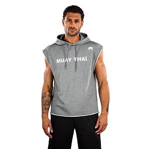 Venum - Hoodie / Muay Thai VT / &Auml;rmellos / Grau / Medium