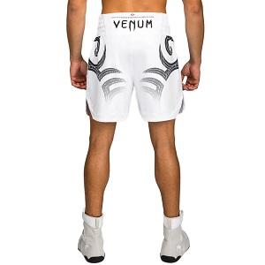 Venum - Training Shorts / Venum x Mike Tyson Tiger / Weiss-Schwarz / Small