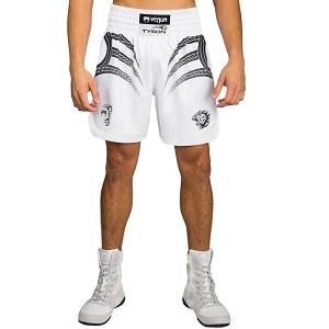 Venum - Training Shorts / Venum x Mike Tyson Tiger / Weiss-Schwarz / Small