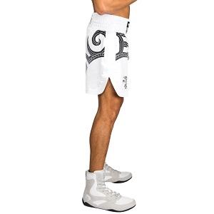 Venum - Training Shorts / Venum x Mike Tyson Tiger / Weiss-Schwarz / Small